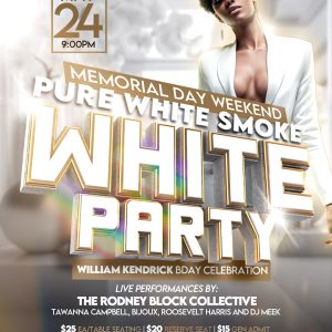 PURE WHITE SMOKE WHITE PARTY