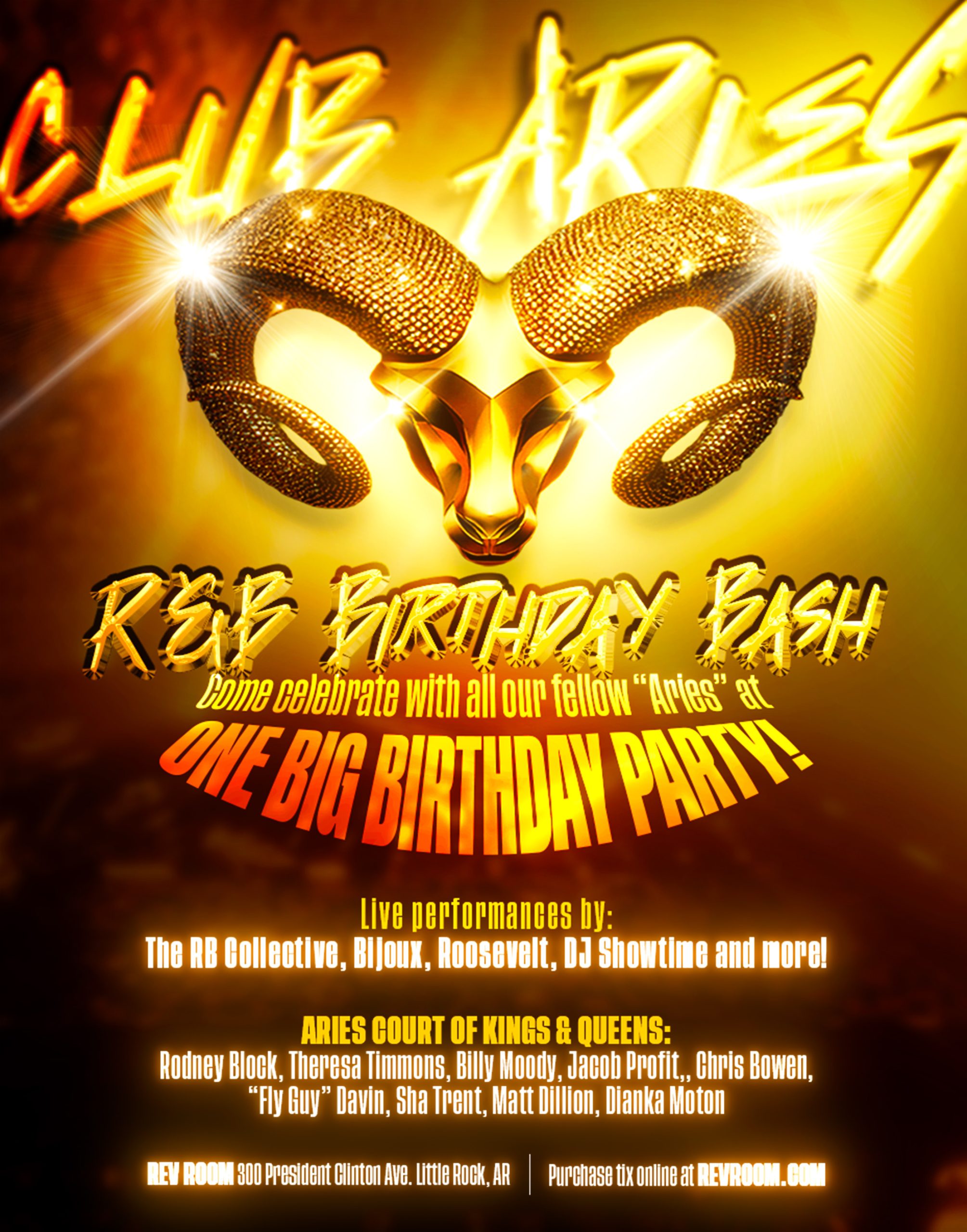 CLUB AIRES R&B BIRTHDAY BASH